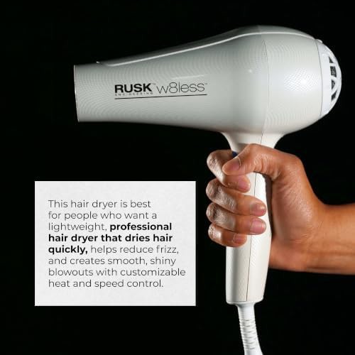 Lightweight Ceramic Professional 2000 Watt Dryer — photo 5