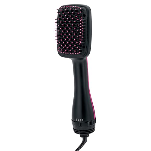 One-Step Straightening Brush Hair Dryer and Styler