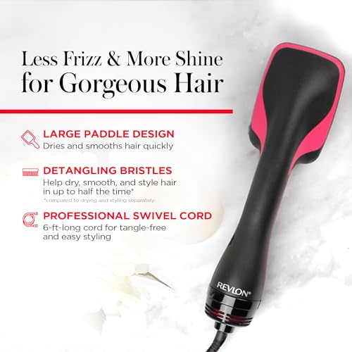 One-Step Straightening Brush Hair Dryer and Styler — photo 5