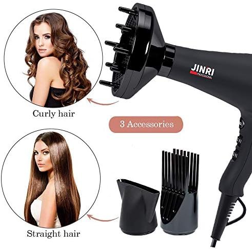 Lightweight Black Infrared Dryer with Diffuser — photo 4