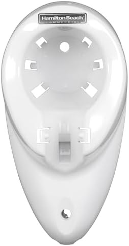 Commercial wall mounted hair dryer white — photo 4
