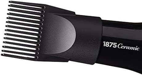 Ceramic Hair Dryer with Comb Attachment Black — photo 5