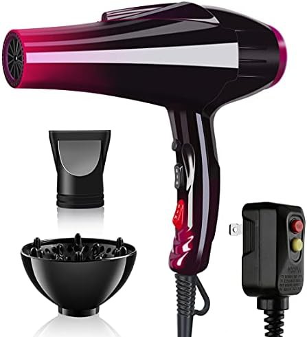Professional AC motor ionic blow dryer