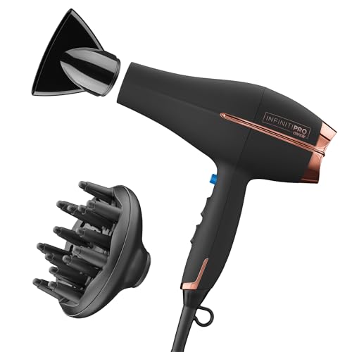 InfinitiPRO Hair Dryer with Diffuser & Concentrator