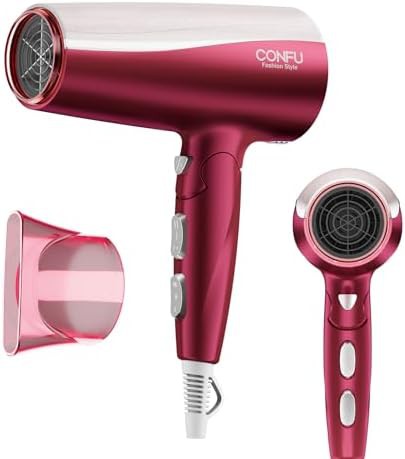Foldable ceramic tourmaline dryer with concentrator