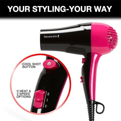 Compact ceramic styler with two heat settings — photo 4