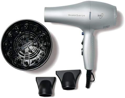 Whisper quiet lite ionic ceramic hair dryer