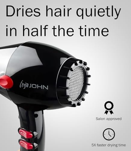 Professional Salon Ionic Turbo Dryer Black — photo 4