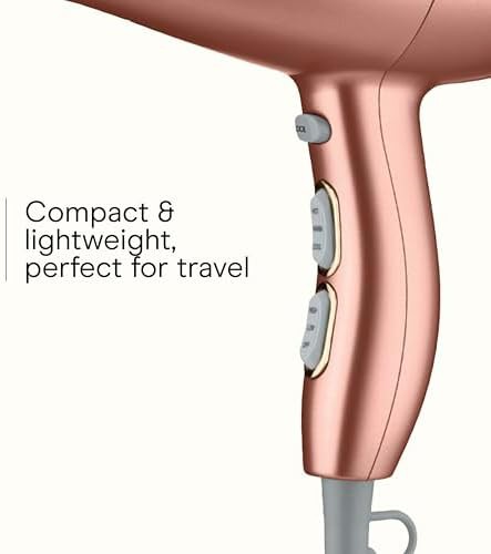 Compact Frizz Free Dryer in Dusty Rose — photo 4