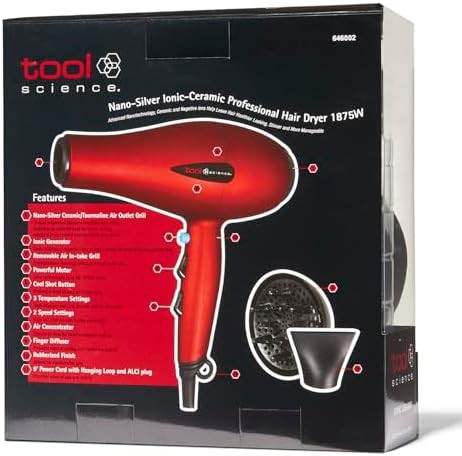 Nano silver lightweight professional ionic hair dryer — photo 4