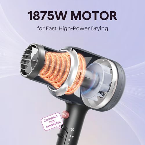 Ionic hair dryer with diffuser for curls — photo 3