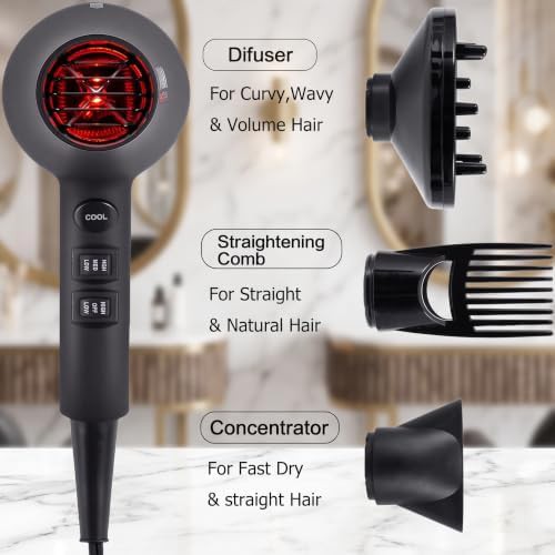 Infrared Negative Ionic Professional Salon Dryer — photo 4