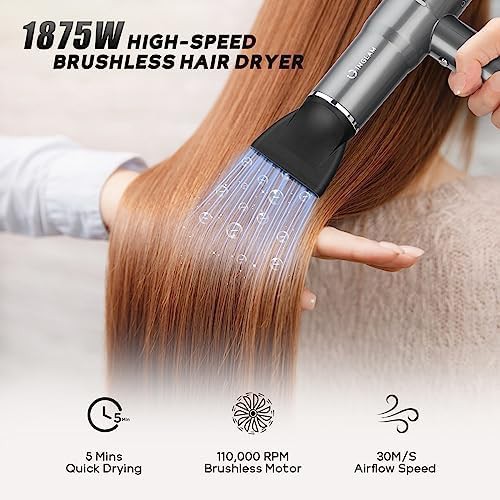 Professional diffuser hair dryer 1875 watts — photo 3