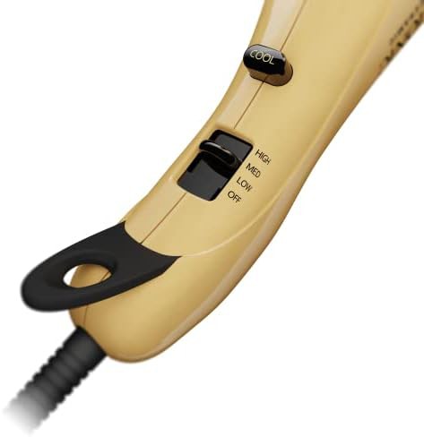Gold tourmaline ceramic ionic styling dryer — photo 3