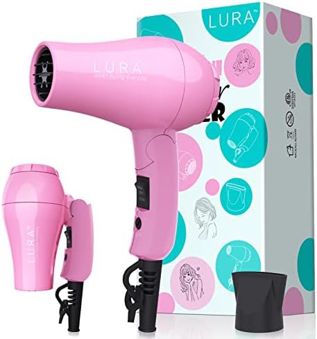 Portable travel hair dryer mini with concentrator