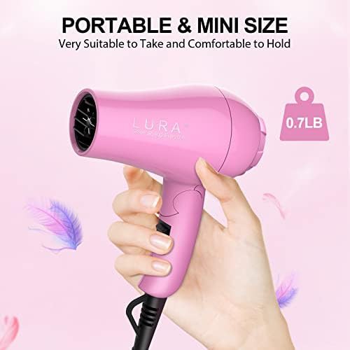 Portable travel hair dryer mini with concentrator — photo 5