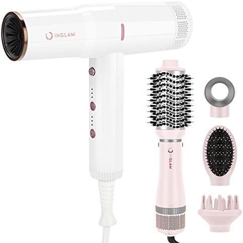 Auto clean lightweight hair dryer set