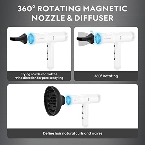 Auto clean lightweight hair dryer set — photo 4