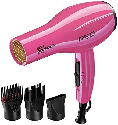 Pink Professional Salon Dryer with Tourmaline Technology