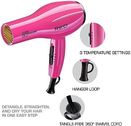 Pink Professional Salon Dryer with Tourmaline Technology — photo 3