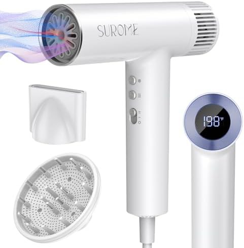 White high speed brushless motor dryer