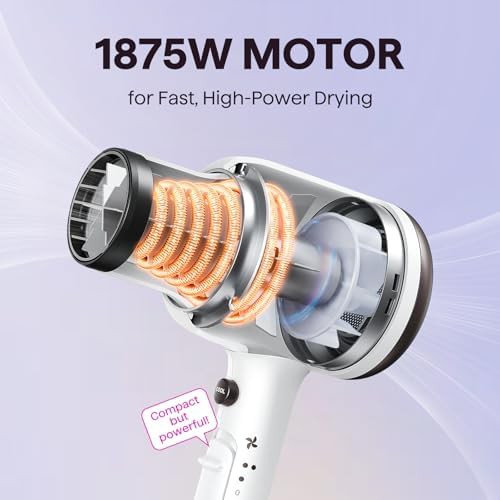 Ionic hair dryer with diffuser for curly hair — photo 3