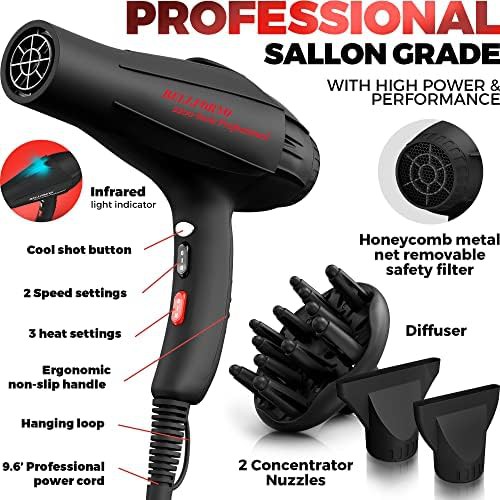 Ionic blow dryer for curly hair — photo 4