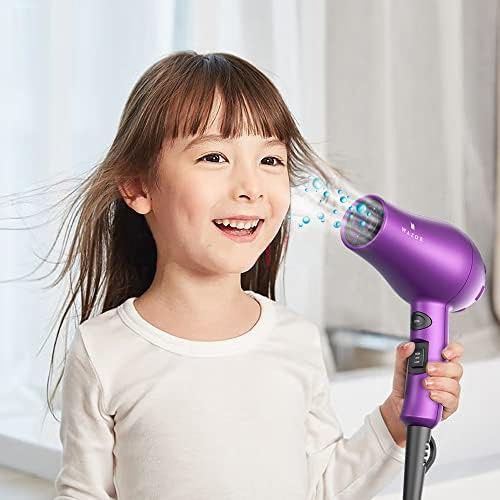 Compact Purple Mini Travel Hair Dryer — photo 3