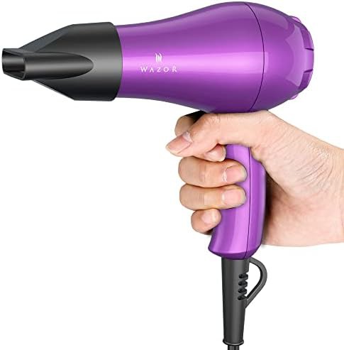 Compact Purple Mini Travel Hair Dryer — photo 5