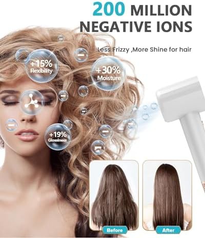 Ionic dryer for frizz prone hair — photo 5