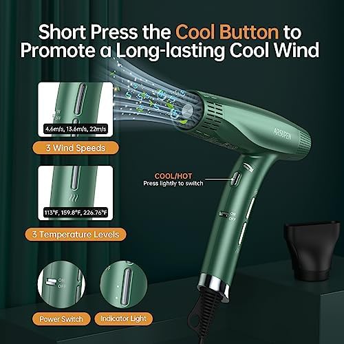 Brushless motor foldable dual ionic dryer — photo 4
