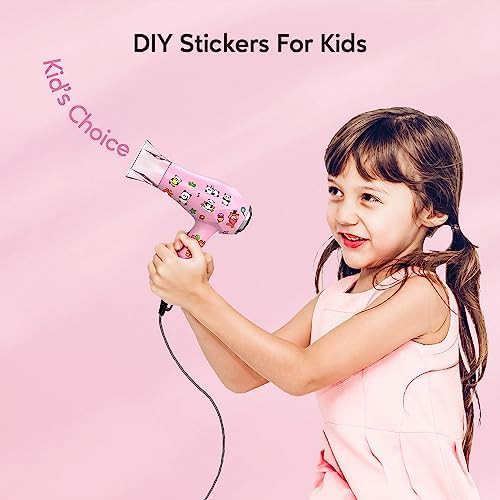 Mini portable kids dryer with stickers — photo 3