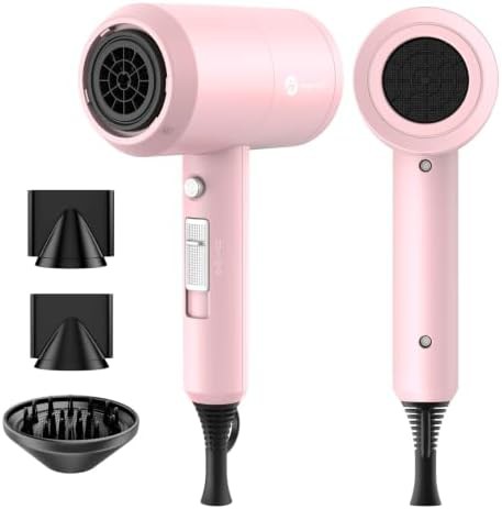 Pink compact ionic fast drying dryer