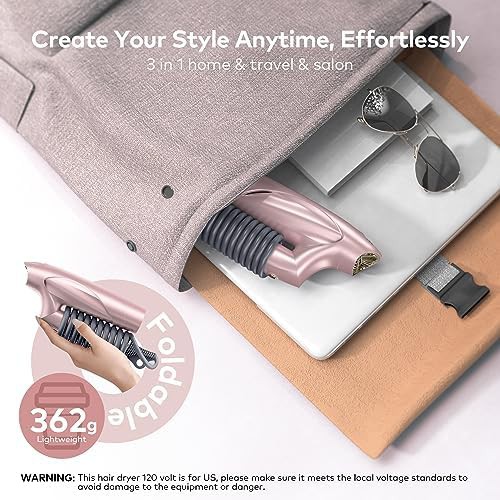 High Speed Foldable Brushless Salon Dryer — photo 4