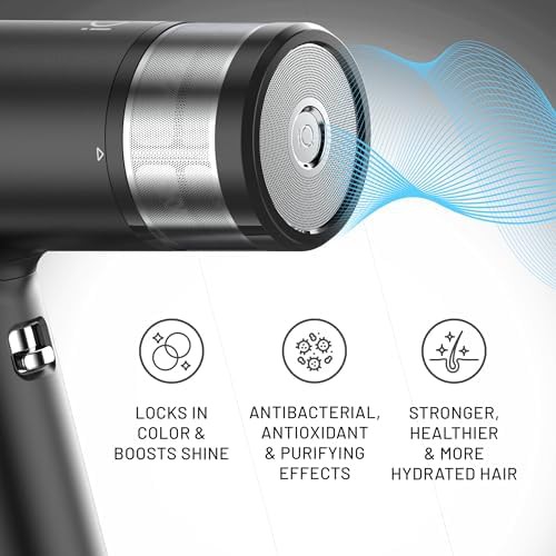 Professional IQ1 Perfetto Black Brushless Dryer — photo 4