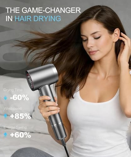 Ionic Hair Dryer with HD Digital Display — photo 4