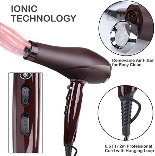 Ionic Quiet Diffuser Curly Hair Dryer — photo 4