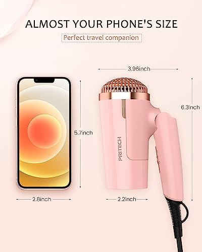 Pink Compact Foldable Dryer with Safety Plug — photo 3