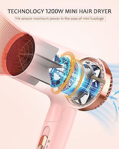 Pink Compact Foldable Dryer with Safety Plug — photo 5