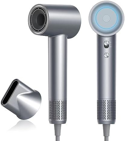 Silver blue high speed ionic dryer