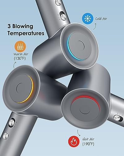 Silver blue high speed ionic dryer — photo 4