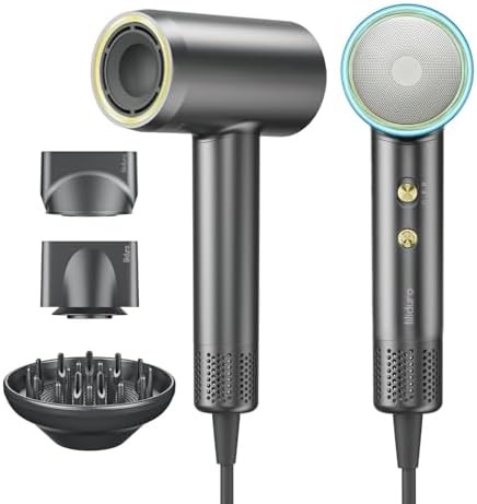 Graphite high speed quiet ionic dryer