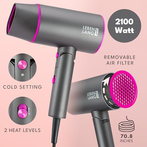Foldable ionic travel dryer with diffuser — photo 5