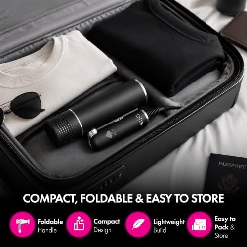 Foldable travel friendly 1600W hair dryer — photo 4