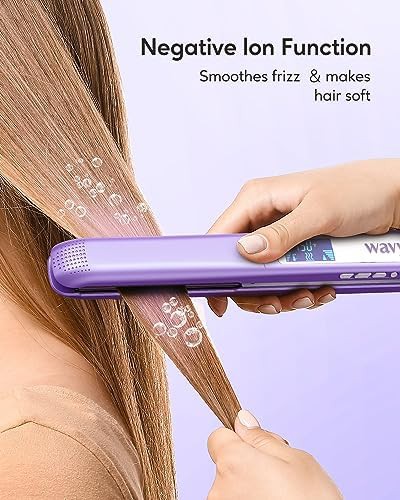 Purple ionic hair dryer and straightener — photo 5