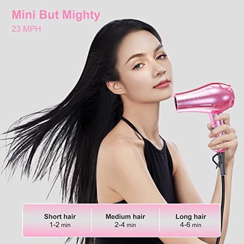 Compact dual voltage folding hair dryer — photo 4
