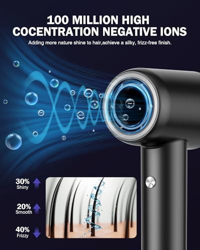 Home hair dryer with magnetic nozzle — photo 4