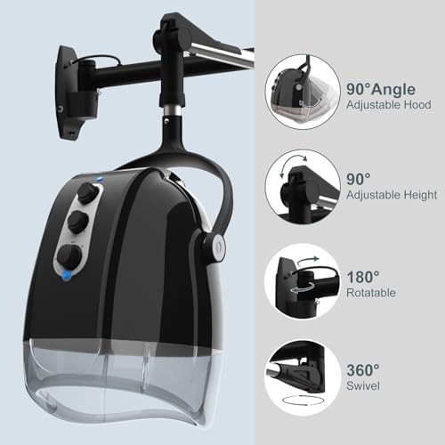 Ionic Wall Mount Salon Hair Processor — photo 4