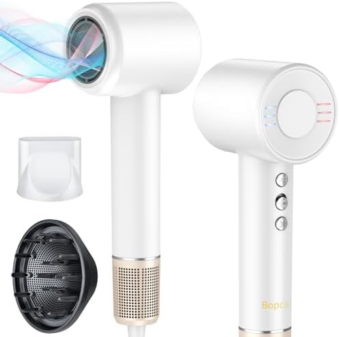 Professional frizz control ionic hair dryer