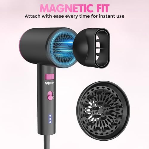 Pink lightweight salon ionic dryer — photo 4